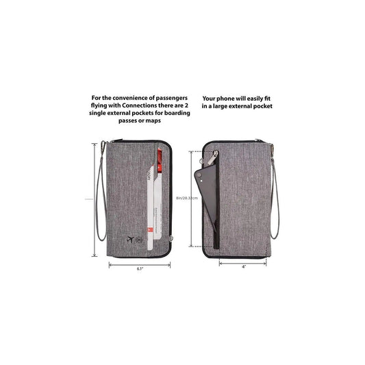 TRAVEL DOCUMENT STORAGE BAG