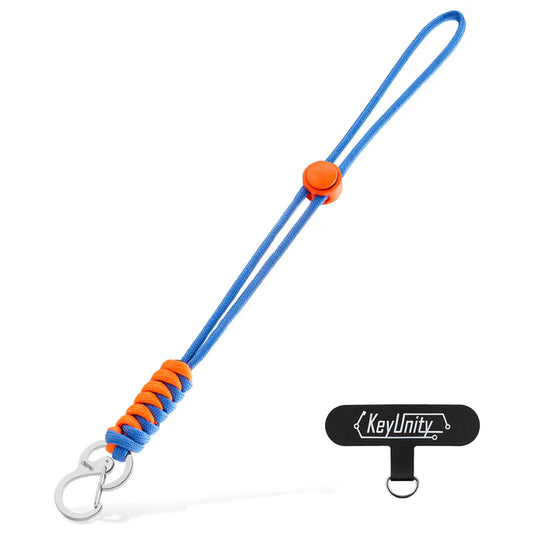 Braided Paracord Carabiner with Cord Lock