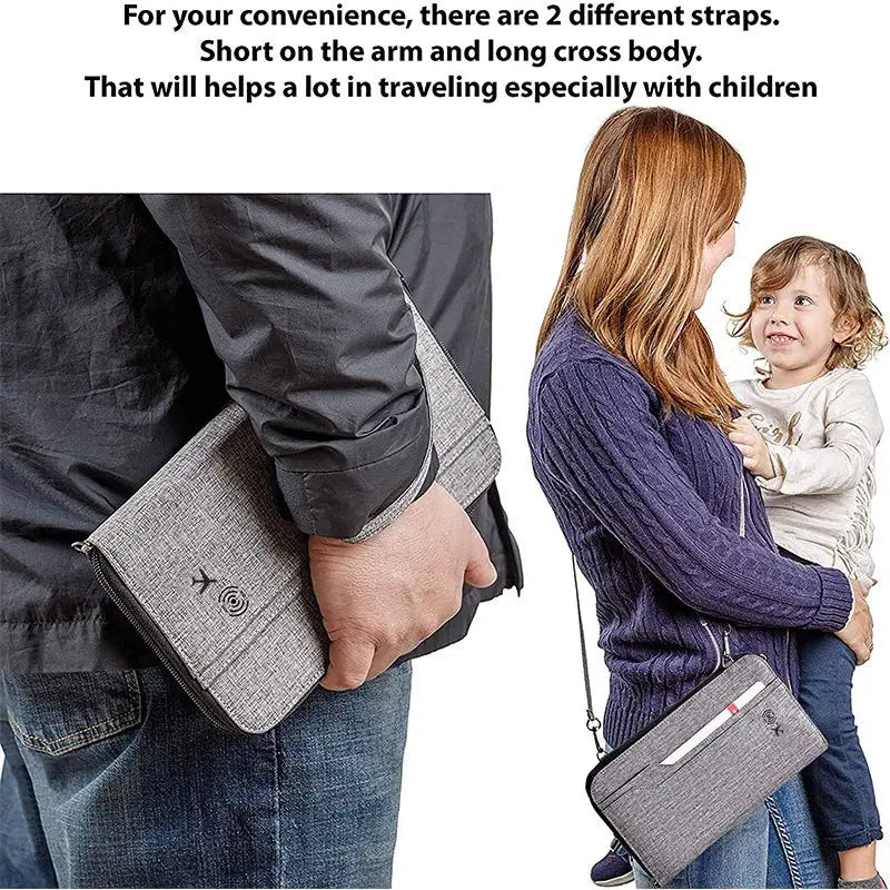 TRAVEL DOCUMENT STORAGE BAG