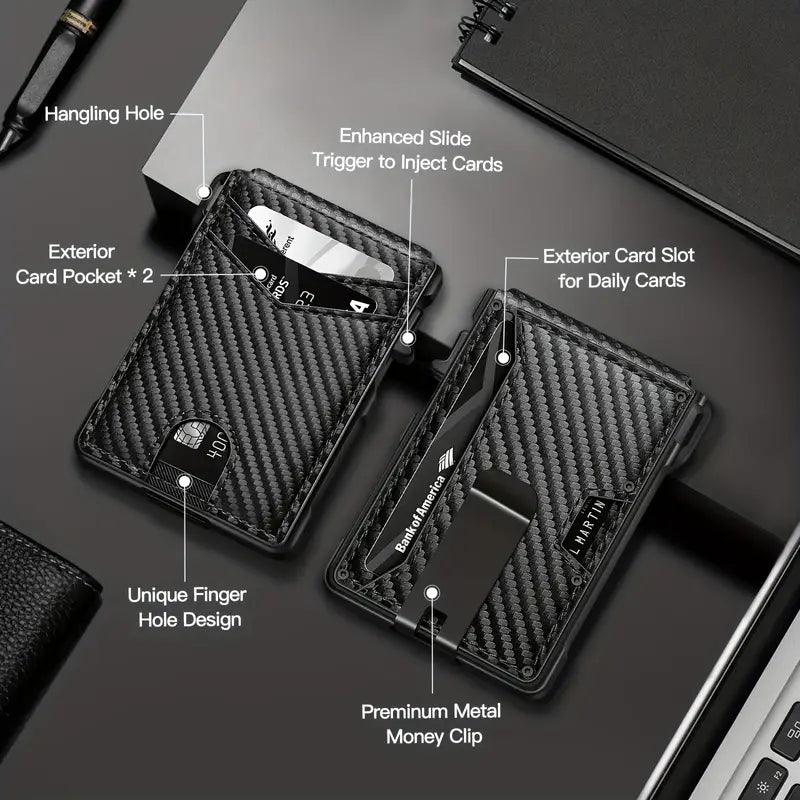 WALLET POP UP + CARDS + RFID