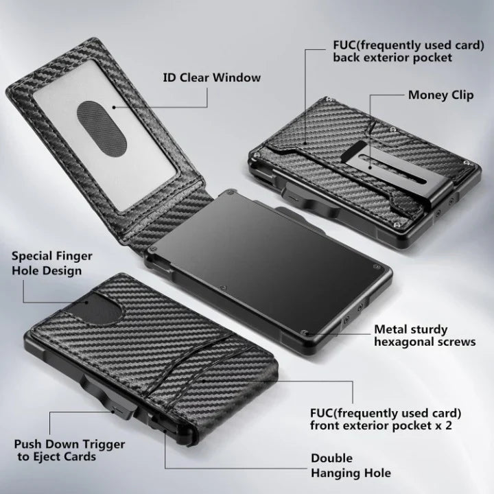 WALLET POP UP + CARDS + RFID