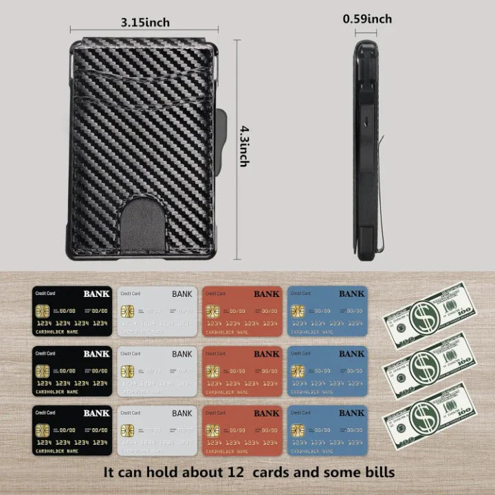 WALLET POP UP + CARDS + RFID