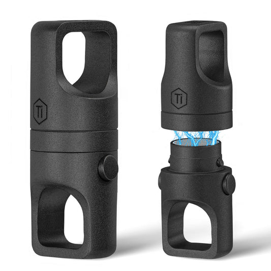 Titanium Swivel Key Ring (2pcs)