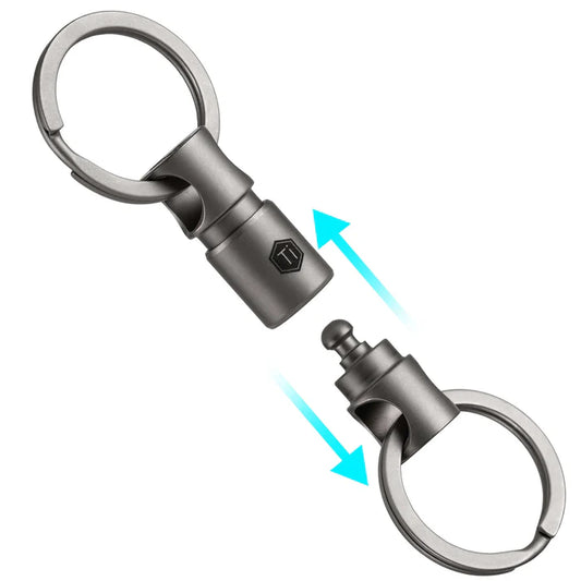 Titanium Alloy Keychain Key Ring Connector