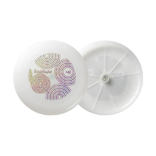 LIGHT UP FLYING DISC WITH DISC-O
