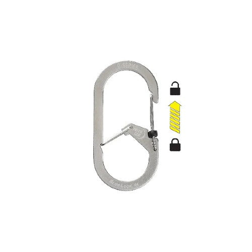 G-BINERS DUAL CHAMBER - SLIDELOCKKEYRING MICROLINK