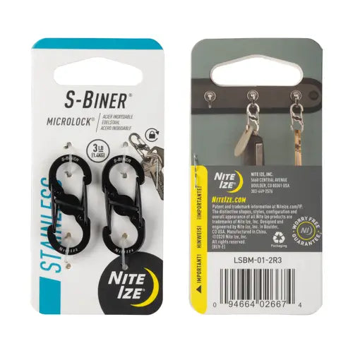 S-BINER MICRO LOCK (SS)