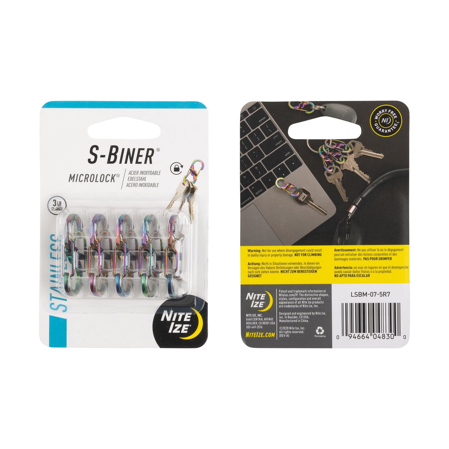 S-BINER MICRO LOCK (SS)