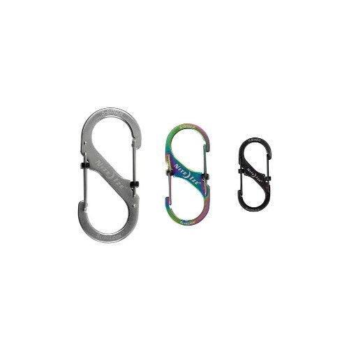 S-BINER WITH LOCK (SS) - SET