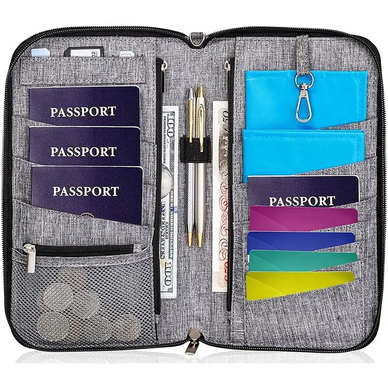 TRAVEL DOCUMENT STORAGE BAG