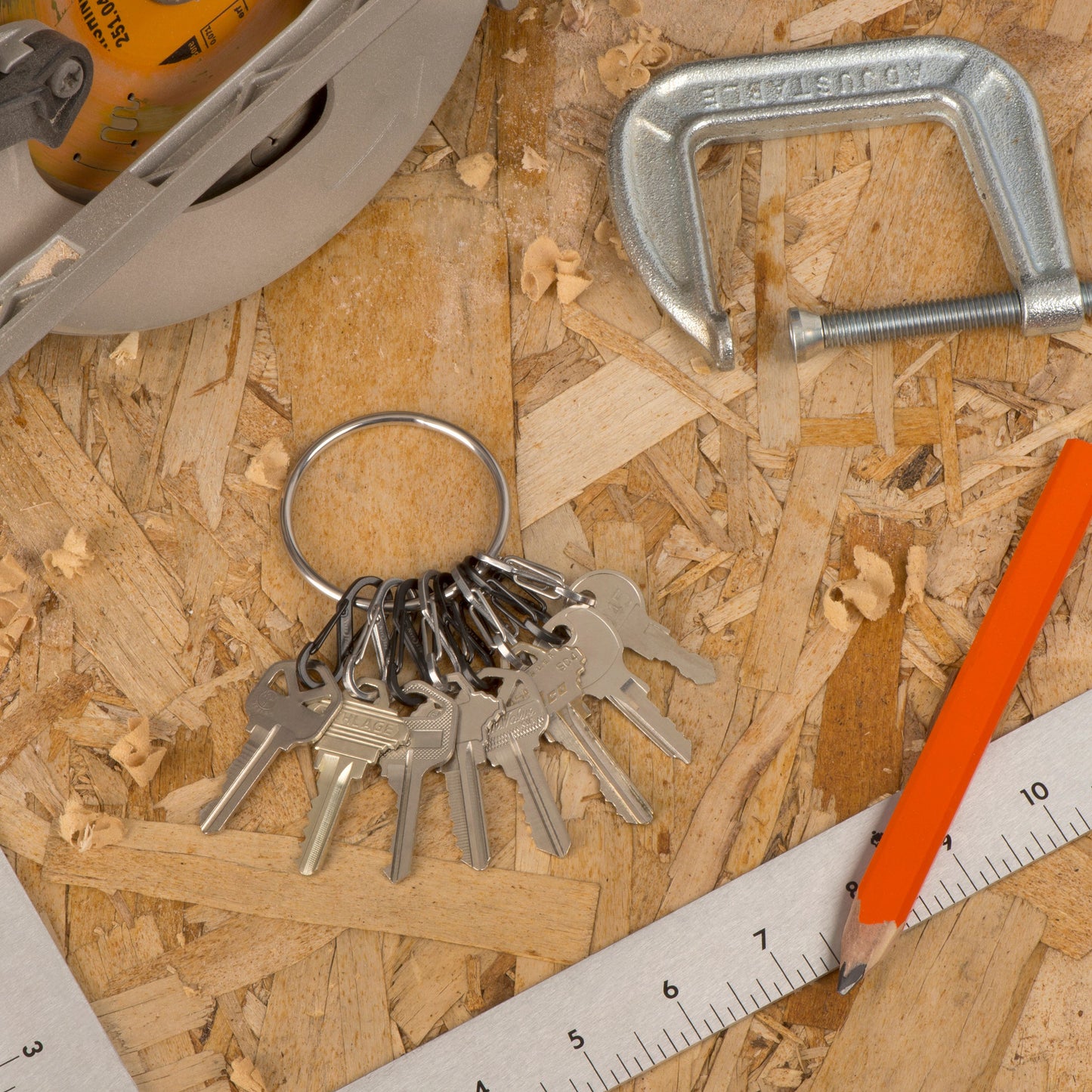 KEYRING STEEL - S-BINERS