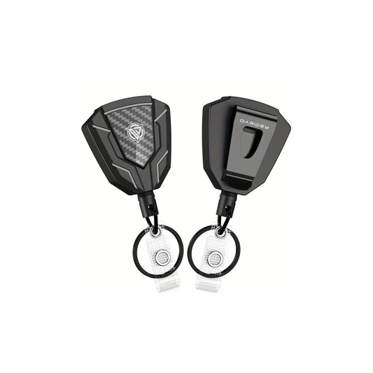 RETRACTABLE KEYCHAIN WITH BELT CLIP