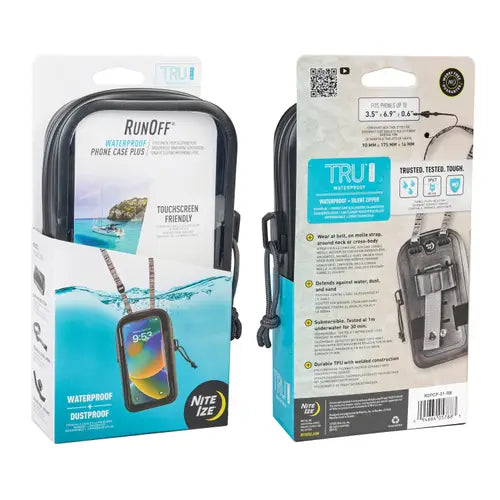 RUNOFF® WATERPROOF PHONE CASE PLUS