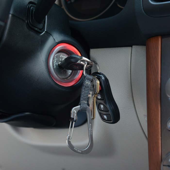 Carabiner Slidelock Key Ring.