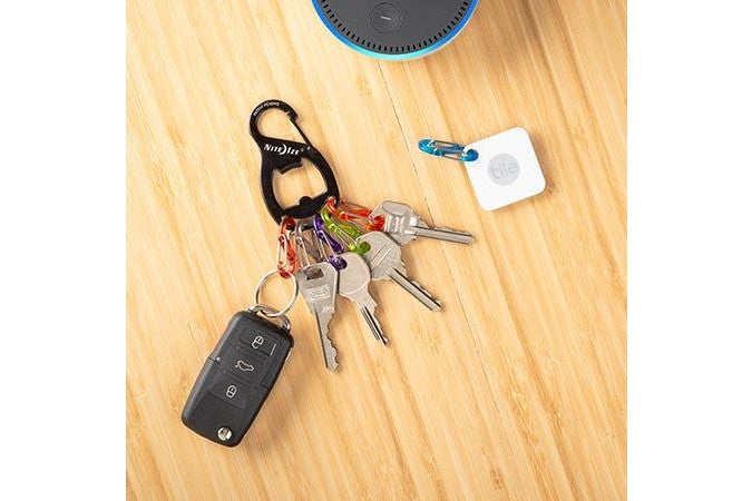 KEYRACK BOTTLE OPENER S-BINERS (PLASTIC)
