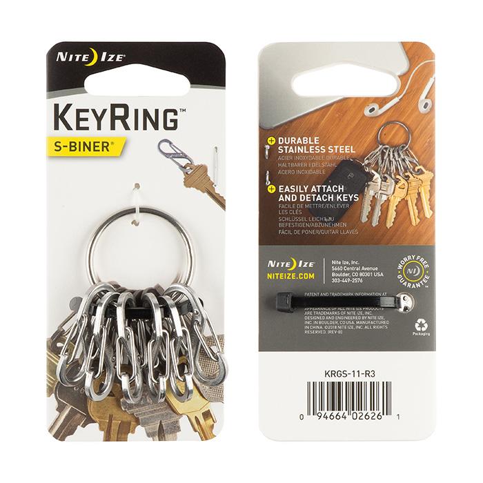Key ring Locker with S-Biner KeyRacks.