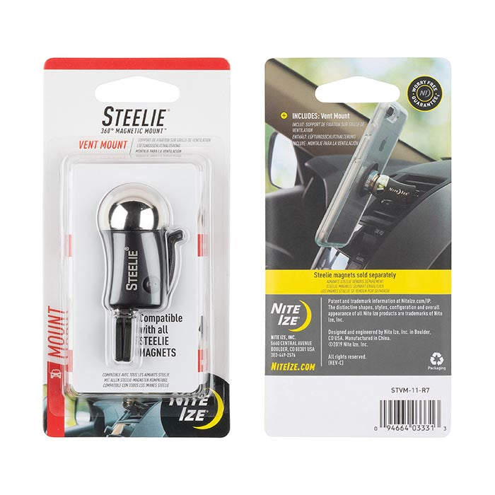 STEELIE BASE - VENT MOUNT