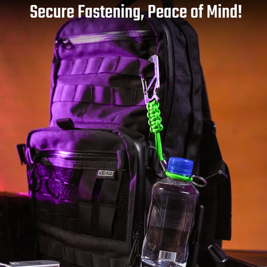 Paracord Keychain Carabiner Clip