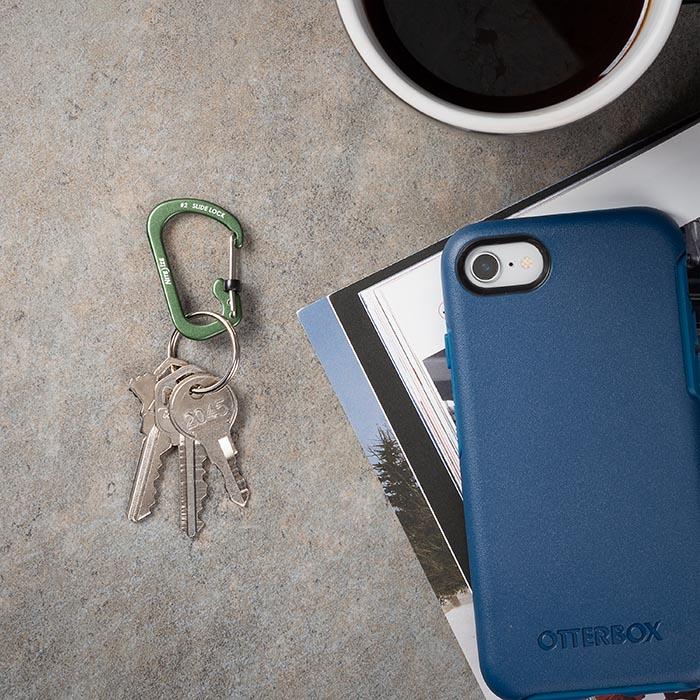 CARABINER WITH SLIDELOCK