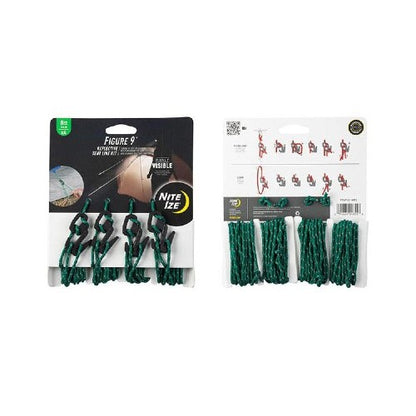 CARABINER ROPE TIGHTENER - FIGURE 9 (SM) + ROPE