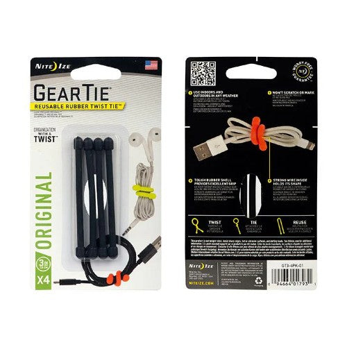 Gear Tie - Reusable Rubber