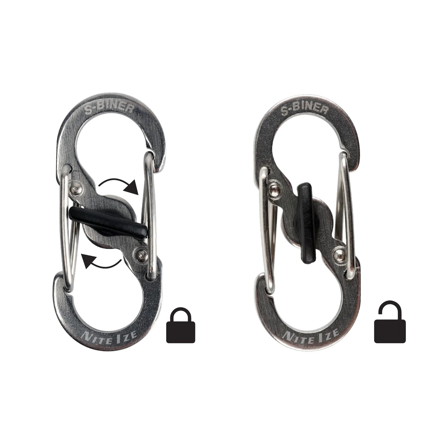 KEYRACK WIDE LOCKABLE S-BINERS