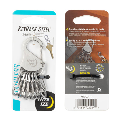 KEYRACK STEEL S-BINERS