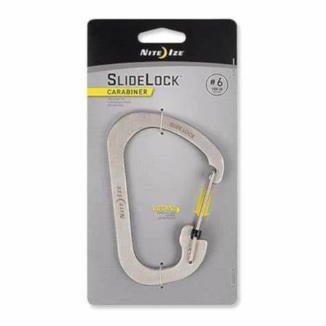 CARABINER WITH SLIDELOCK