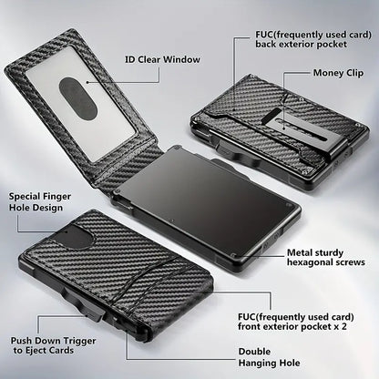 Wallet Pop Up + Foldable + Clip + Card