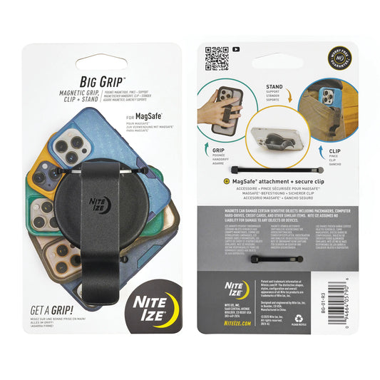 MAGNETIC GRIP - CLIP + STAND