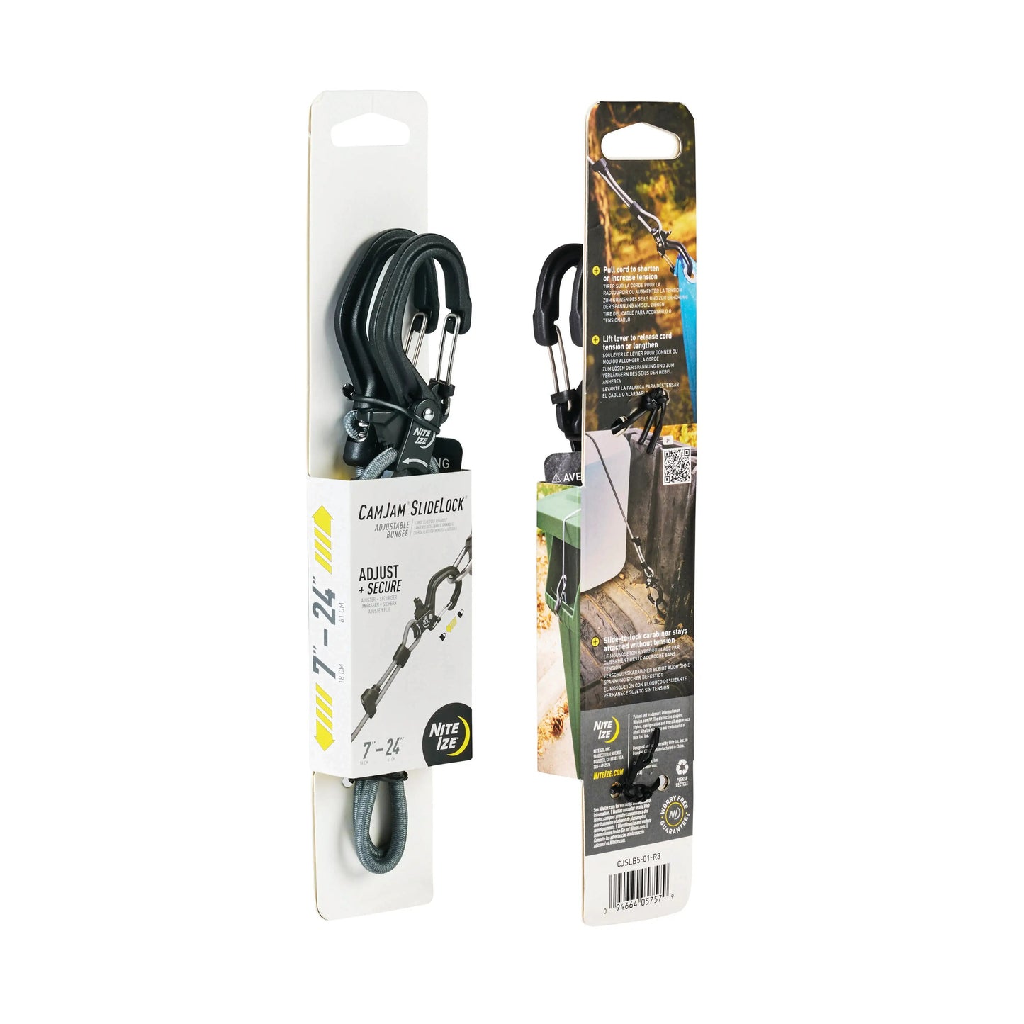 CAMJAM™ SLIDELOCK® ADJUSTABLE BUNGEE