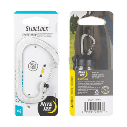 CARABINER WITH SLIDELOCK