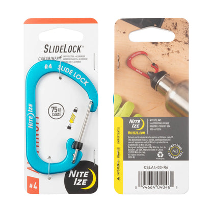 CARABINER WITH SLIDELOCK