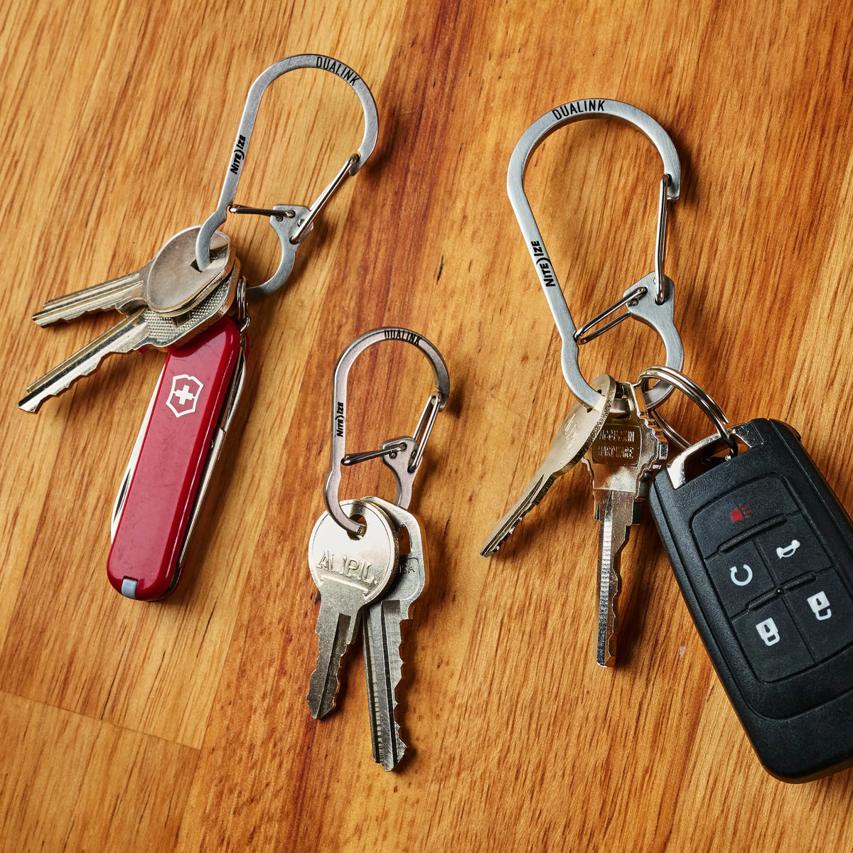 CARABINER DUALINK DUAL CHAMBER