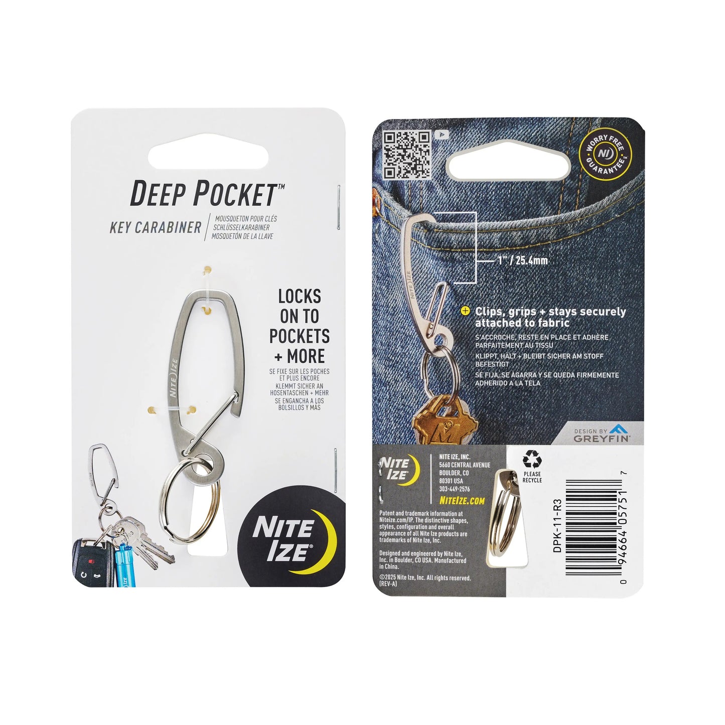 DEEP POCKET™ KEY CARABINER