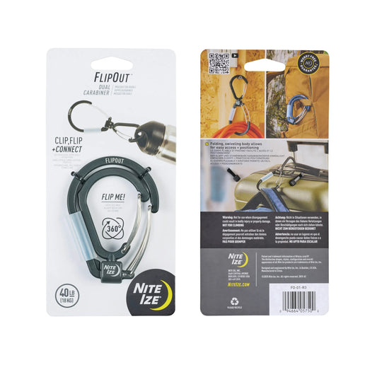 FLIPOUT™ DUAL CARABINER