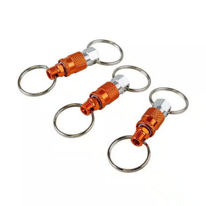 PULL APART COUPLER KEYCHAIN