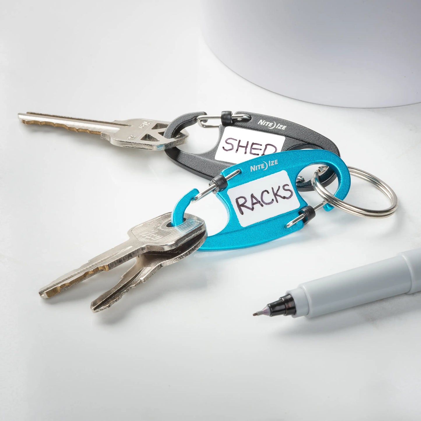 IDENTIKEY™ SLIDELOCK® DUAL CARABINER