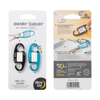 IDENTIKEY™ SLIDELOCK® DUAL CARABINER