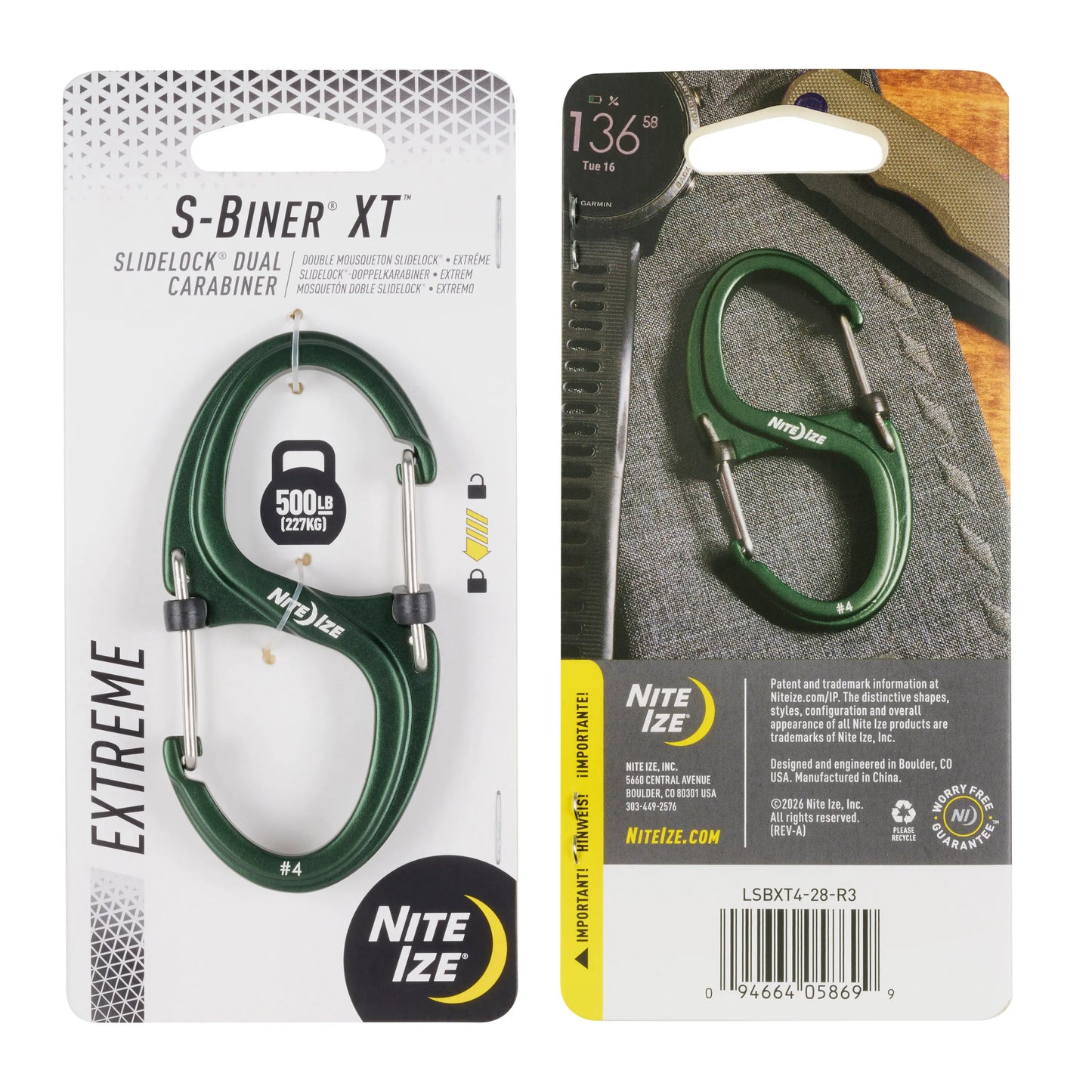 S-BINER XT - SLIDELOCK