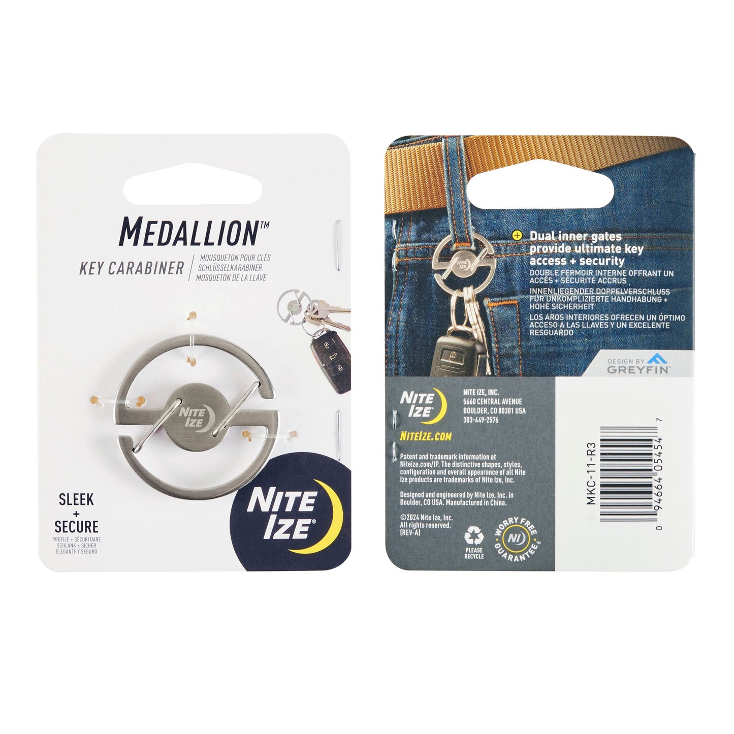 MEDALLION KEY CARABINER