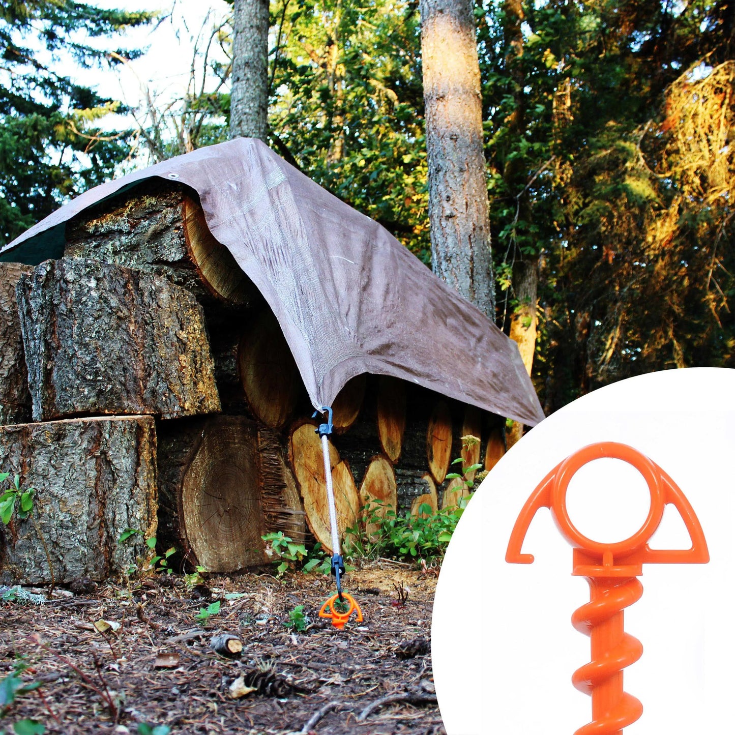 ORANGE SCREW ULTIMATE GROUND ANCHOR