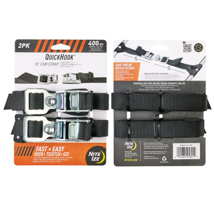 QUICKHOOK CAM STRAP 10 FT