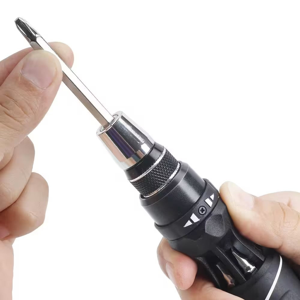 Screwdriver Quick Load 12 IN 1 QUICK LOAD RATCHETING SCREWDRIVER – Outback Address - Niteize ...