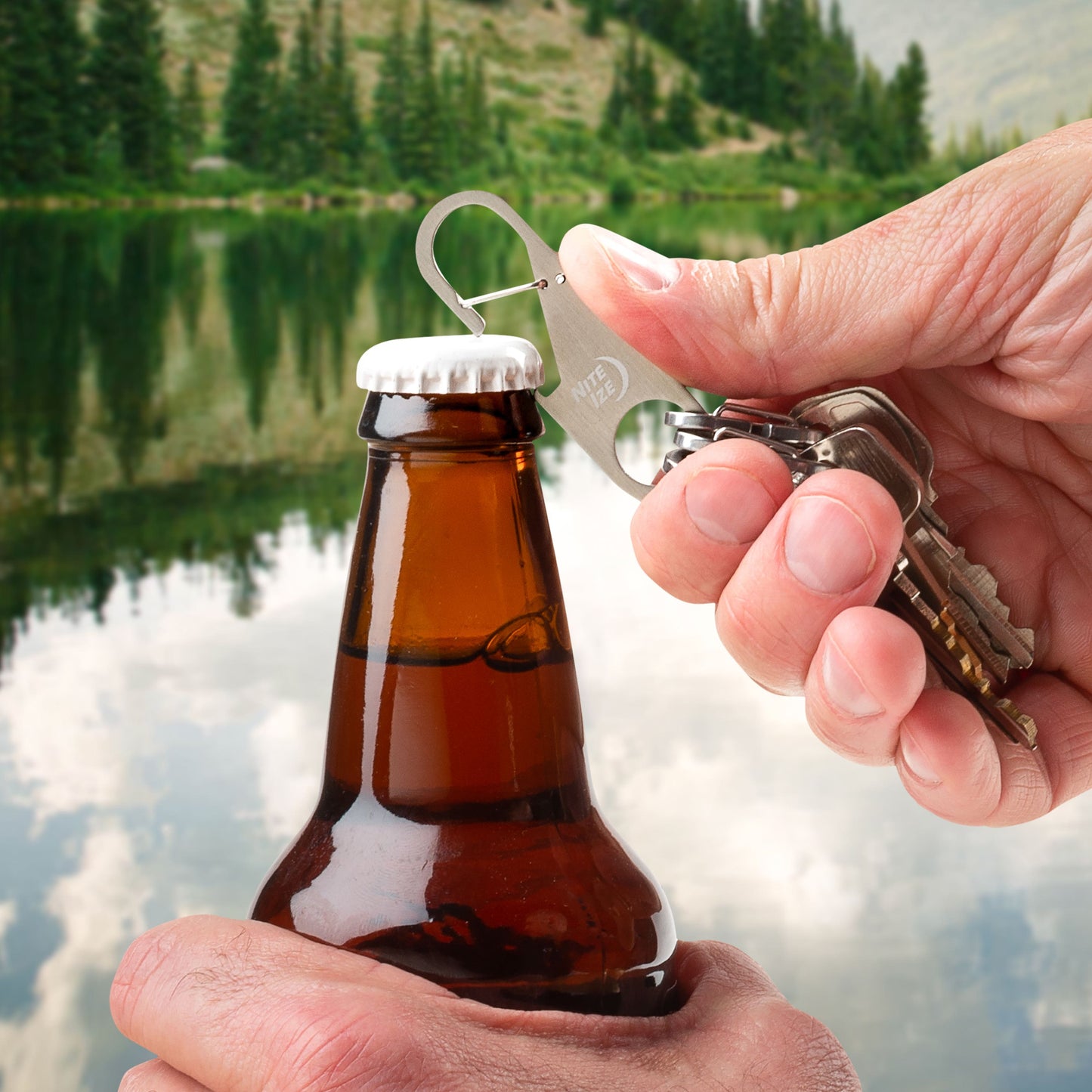 Z-RACK KEYCHAIN BOTTLE OPENER