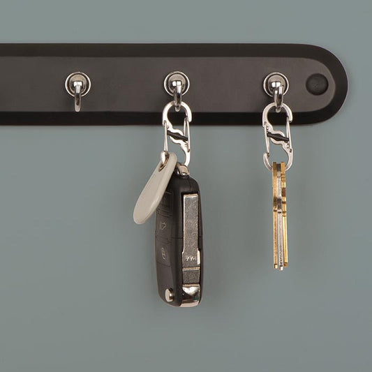 S-BINER WITH LOCK (SS)
