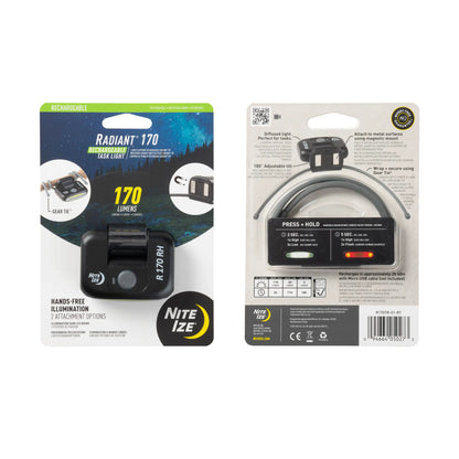 RADIANT 170 RECHARGEABLE TASK LIGHT