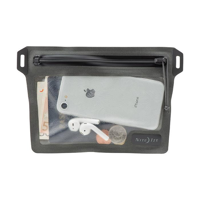 Waterproof Pocket.