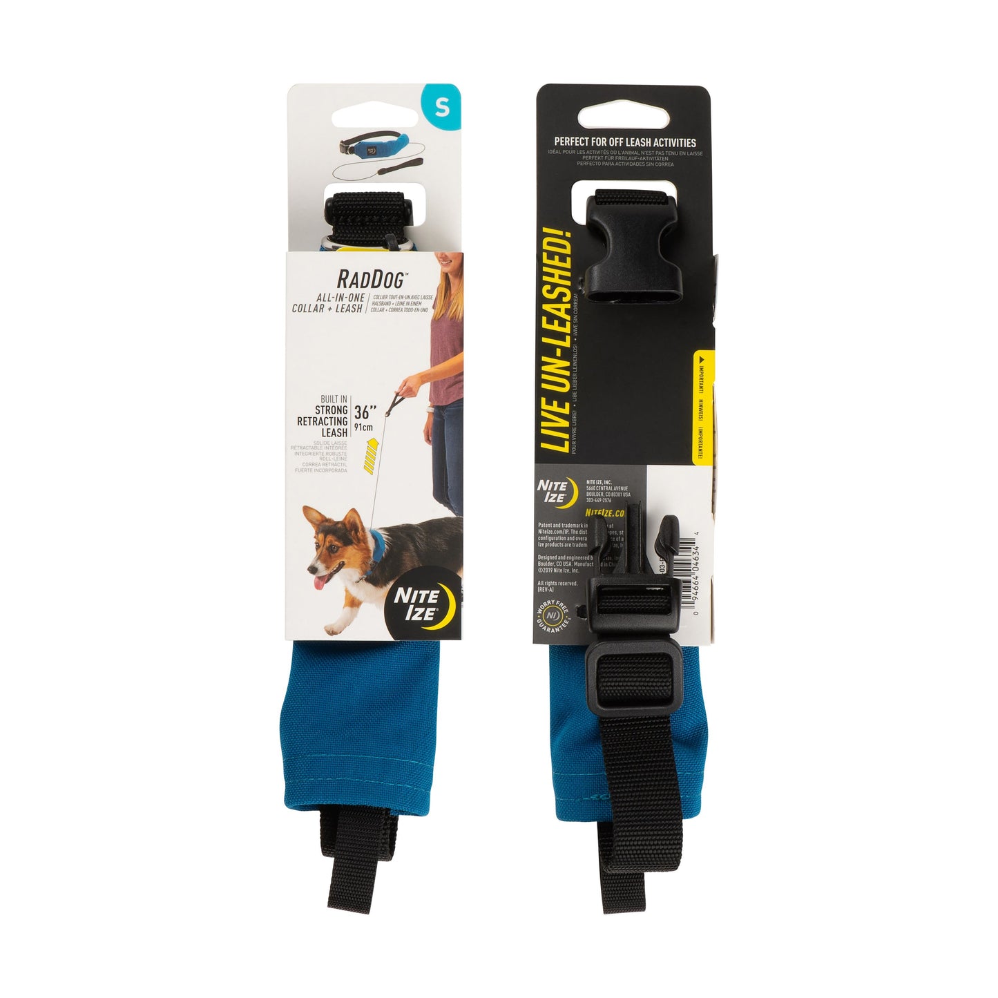 RADDOG ALL-IN-ONE COLLAR LEASH