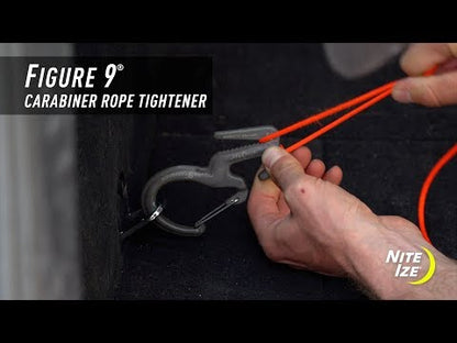 Carabiner Rope Tightener - Figure 9 (SM) + Rope